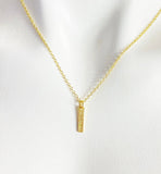 Mother Necklace, Mom Gift, Mother's Day Gift, Mother's Day, Mother Daughter Gift, Mother in Law, Stepmom, Gold Rectangle Necklace, N3065