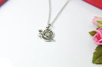 Daughter Necklace, Gift for Daughter, Daughter Jewelry, Mother Daughter, Silver Snail Charm Necklace, N239