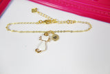 Stepdaughter Gift Bracelet, Gifts from Stepmom, Stepsister, Blended Family, Wedding, Daughter of Bride or Groom Gold Cat Bracelet, N3104