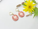 Gold Tomato Earrings, Gardener Earrings, N3186