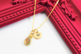 Gold Pineapple Necklace Gift, Mothers Day Gifts For Sister Thank You Necklace Best Sister Gift for Mothers Day, Thank You Sister, N3234