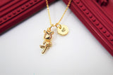 Gold Rose Necklace, Mother's Day Gift, N3317