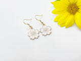 Gold Cherry Blossom Earrings, Birthday Gift, Best Friends Gift, Girlfriends Gift, Thank You Gift, Appreciation Gift, Mentor Gift, N3360