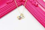 Gold Scallop Necklace, Bridesmaid Gift Necklace, Bridesmaid Proposal, Bridal Jewelry, Wedding Gift, Wedding Jewelry, Maid of Honor, N3313