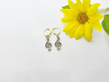 Gold Music Note Earrings, Mother's Day Gift, Best Friends Gift, Girlfriends Gift, Thank You Gift, Appreciation Gift, Mentor Gift, N3355