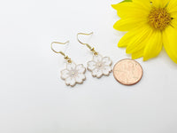 Gold Cherry Blossom Earrings, Birthday Gift, Best Friends Gift, Girlfriends Gift, Thank You Gift, Appreciation Gift, Mentor Gift, N3360