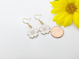Gold Cherry Blossom Earrings, Birthday Gift, Best Friends Gift, Girlfriends Gift, Thank You Gift, Appreciation Gift, Mentor Gift, N3360