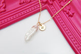 Baroque Keshi Pearl Necklace, Rose Gold, Natural, Birthday's Gift, Mother's Day Gift, Gemstone Jewelry, Birthstone, Personalized Gift, N3404