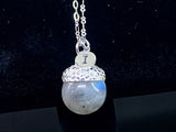 Labradorite Necklace, Natural Gemstone Jewelry N3601