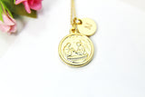 Holy Communion Necklace, 18K Gold Plated, Personalized, Birthday, Graduation Gift, Christmas Gift, Thank You Gift, Appreciation Gift, N3626