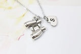 Binocular Necklace, Personalized Gift, N293C