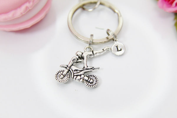 Motorcycle Charm Keychain, N3700
