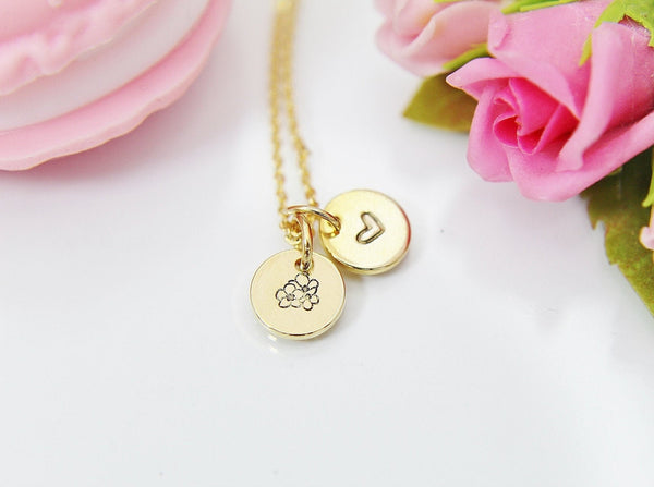 Hawthorn Necklace Birthday Gift, May Flower Gift, Personalized, Christmas Gift, Appreciation Gift, Thank You Gift, N3750