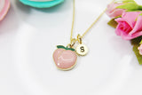 Peach Charm Necklace, N3612
