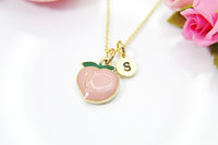 Peach Charm Necklace, N3612