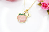 Peach Charm Necklace, N3612