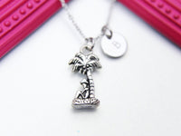 Coconut Tree Necklace, Personalized Gift, Mentor Gift, Appreciation Gift, Thank You Gift, Graduation Gift, BN201