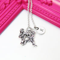 Taekwondo Necklace, Personalized, Christmas Gift, Birthday Gift, Appreciation Gift, Thank You Gift, Graduation Gift, Retirement Gift, N3658