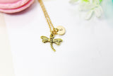 Dragonfly Necklace, N3663