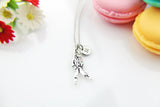 Zombie Necklace, Personalized, Halloween Gift, Birthday Gifts, Mentor Gift, Appreciation Gift, Thank You Gift, Retirement Gifts, N3670
