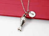 Turkey Leg Necklace, Chicken Leg, Drumstick Food Charm Jewelry, N3676