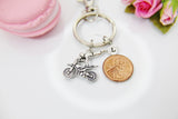 Motorcycle Charm Keychain, N3700