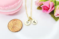 April Necklace Birthday Gift, Daisy Flower Gift, Personalized Gift, Christmas Gift, Appreciation Gift, Thank You Gift, N3742