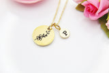 Hawthorn Necklace, May Birthday Gift, Personalized Gift, N3770