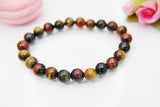Tiger Eye Bracelet, Natural Gemstone Jewelry, Retirement Gift, Sister Gift, Daughter Gift, Best Friend Gift, Girlfriend Gift N3779