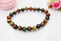 Tiger Eye Bracelet, Natural Gemstone Jewelry, Retirement Gift, Sister Gift, Daughter Gift, Best Friend Gift, Girlfriend Gift N3779