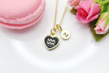 Aquarius Necklace, Constellation, Heart, Birthday Gift,  Christmas Gift, Dainty, Personalized Gift, Girlfriends Gift, Best friends, N3821