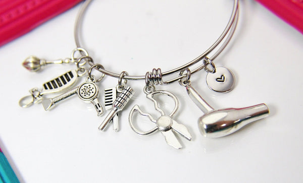 Best Christmas Gift Hairdresser Bracelet, Hair Stylist Gift, Salon Gift, Barber Gift, Thank You Gift, Appreciation Gift, Mentor Gift, N3925