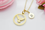 Gold Dove Necklace, Dove eagle Bird, Christmas Gift, Thank You Gift, Mom Gift, Aunt Gift, Sister Gift, Daughter Gift, Niece Gift, N3865