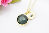 Green Aventurine Necklace Natural Gemstone Jewelry, N3900