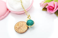 Fire Agate Necklace, Natural Gemstone Jewelry, N3917