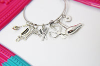 Best Christmas Gift Hairdresser Bracelet, Hair Stylist Gift, Salon Gift, Barber Gift, Thank You Gift, Appreciation Gift, Mentor Gift, N3925