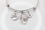 Happy Retirement Bracelet, Retiring Gift, Best Retirement Gift for Programmer, Administration, Office, Assistant, Coworker, School,  N4058