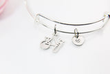 Science Beaker Charm Bracelet, Scientist Gift, Chemistry Teacher Jewelry