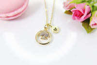Spades Necklace, Best Christmas Gift for Girlfriends, Sister, Daughter, Granddaughter, Niece, Mom, Aunt, Grandma, Best Friends Gift, N4090