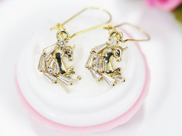 Unicorn Earrings Best Christmas Gift for Mom Aunt Sister Daughter Niece Granddaughter Cousin Best Friend Girlfriend Gift, N4159