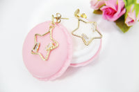 Star Earrings Best Christmas Gift for Mom Aunt Sister Daughter Niece Granddaughter Cousin Best Friend Girlfriend Gift, N4161