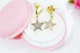North Star Earrings Best Christmas Gift for Mom Aunt Sister Daughter Niece Granddaughter Cousin Best Friend Girlfriend Gift, N4163