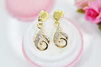 Swan Earrings Best Christmas Gift for Mom Aunt Sister Daughter Niece Granddaughter Cousin Best Friend Girlfriend Gift, N4165