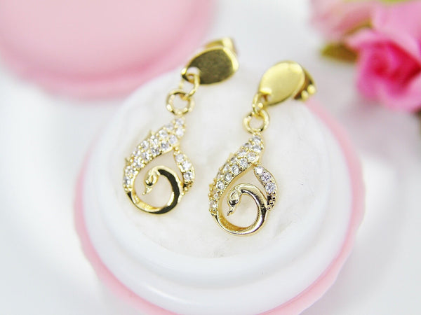 Swan Earrings Best Christmas Gift for Mom Aunt Sister Daughter Niece Granddaughter Cousin Best Friend Girlfriend Gift, N4165