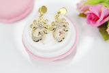 Peacock Earrings Best Christmas Gift for Mom Aunt Sister Daughter Niece Granddaughter Cousin Best Friend Girlfriend Gift, N4166
