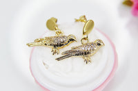 Dove Bird Earrings, Best Christmas Gift for Mom Aunt Sister Daughter Niece Granddaughter Cousin Best Friend Girlfriend Gift, N4170