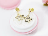 Shooting Star Earrings, Best Christmas Gift for Mom Aunt Sister Daughter Niece Granddaughter Cousin Best Friend Girlfriend Gift, N4175