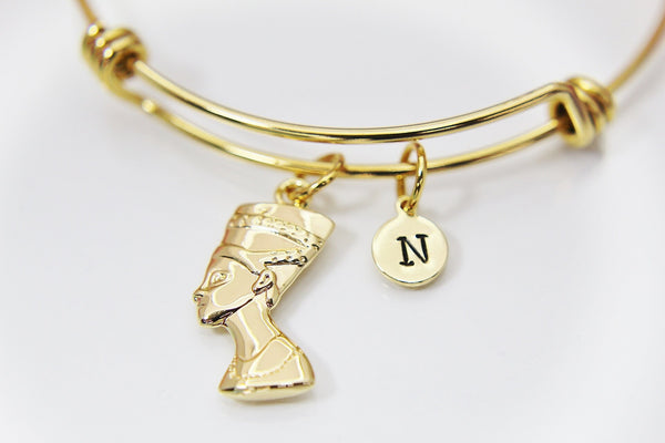 Best Christmas Gift Nefertiti Egypt Queen Bracelet, Girlfriend Best Friend Sister Gift, Daughter Gift, Granddaughter Niece Gift ,  N4062