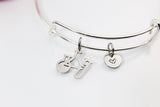 Science Beaker Charm Bracelet, Scientist Gift, Chemistry Teacher Jewelry