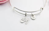 Science Beaker Charm Bracelet, Scientist Gift, Chemistry Teacher Jewelry